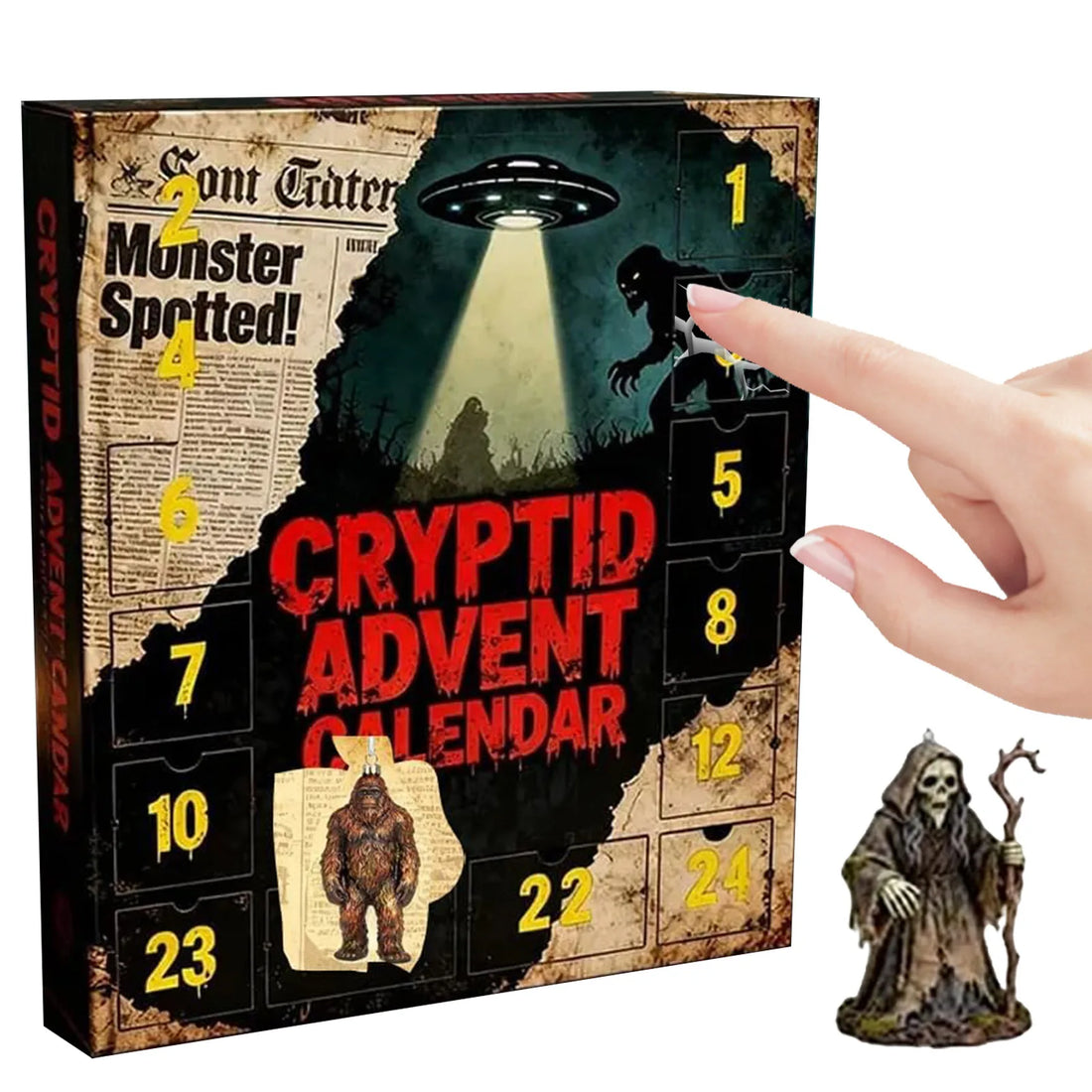 Mysteries of the Unknown Advent Calendar - 24 Days of Paranormal Collectibles