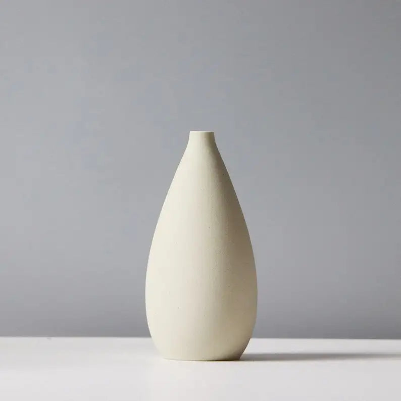 Matte Ceramic Vase - Explore Ethereal