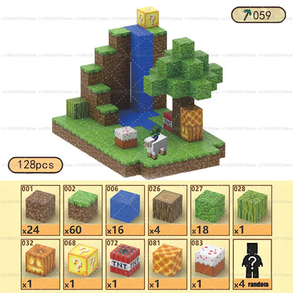 Magnetic Building Blocks - Mine World STEM Construction Set for Kids