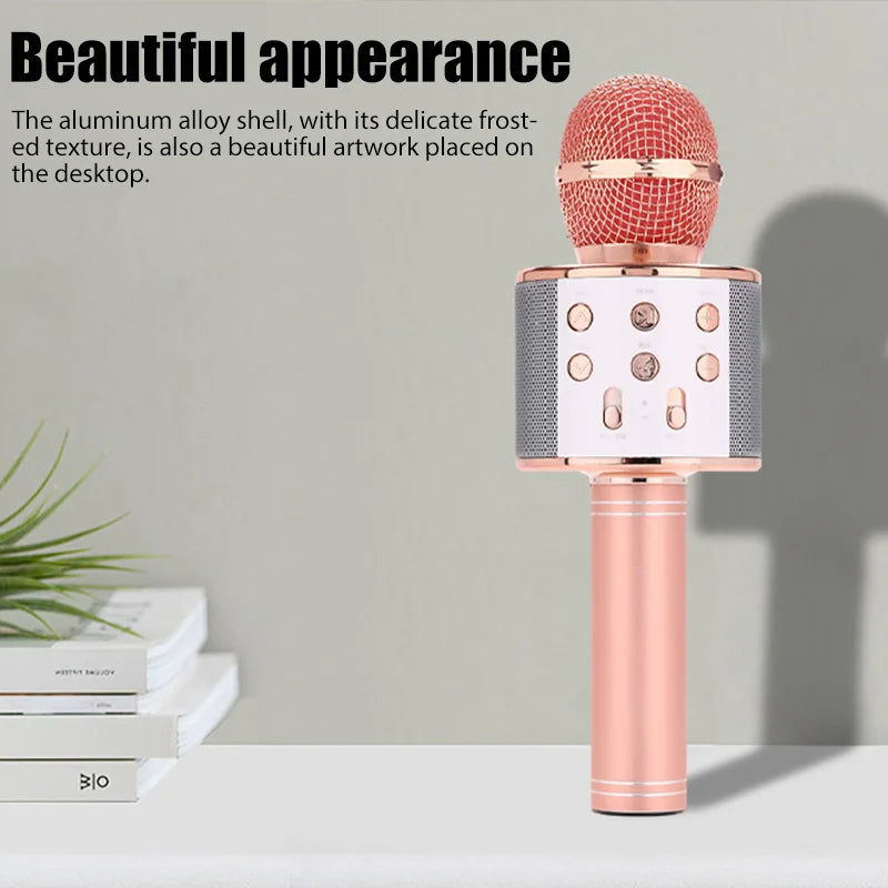 Wireless Karaoke Microphone USB Speaker Microphone - Explore Ethereal