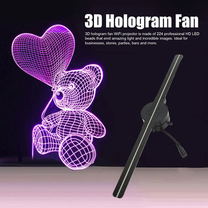 AeroVision 3D Hologram Display Fan - WiFi Smart Floating Image Projector