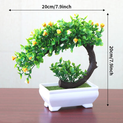 Artificial Plastic Plants Bonsai - Explore Ethereal