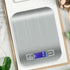 Stainless Steel Kitchen Scale with LCD Display - Explore Ethereal