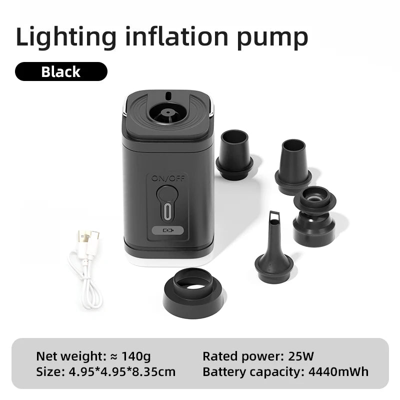 Portable Wireless Electric Air Pump Inflator/Deflator - Explore Ethereal