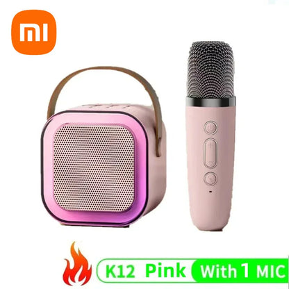 Bluetooth Karaoke Portable Mini Speaker with Wireless Mic - Explore Ethereal