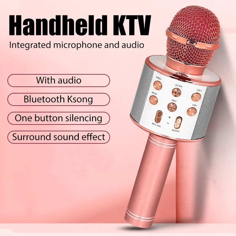 Wireless Karaoke Microphone USB Speaker Microphone - Explore Ethereal