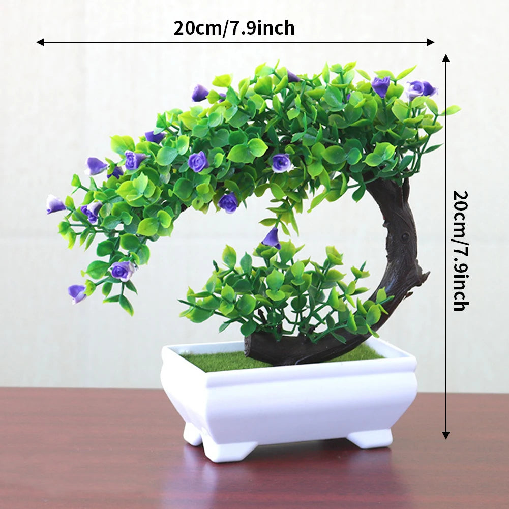 Artificial Plastic Plants Bonsai - Explore Ethereal