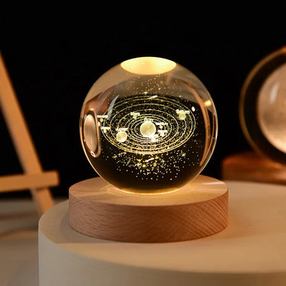 Crystal Ball Table Lamp - Explore Ethereal