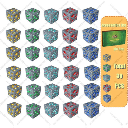 Magnetic Building Blocks - Mine World STEM Construction Set for Kids