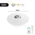 MARPOU Smart Modern Ceiling Lighting RGB Ceiling Lamps with Bluetooth Speaker - Explore Ethereal