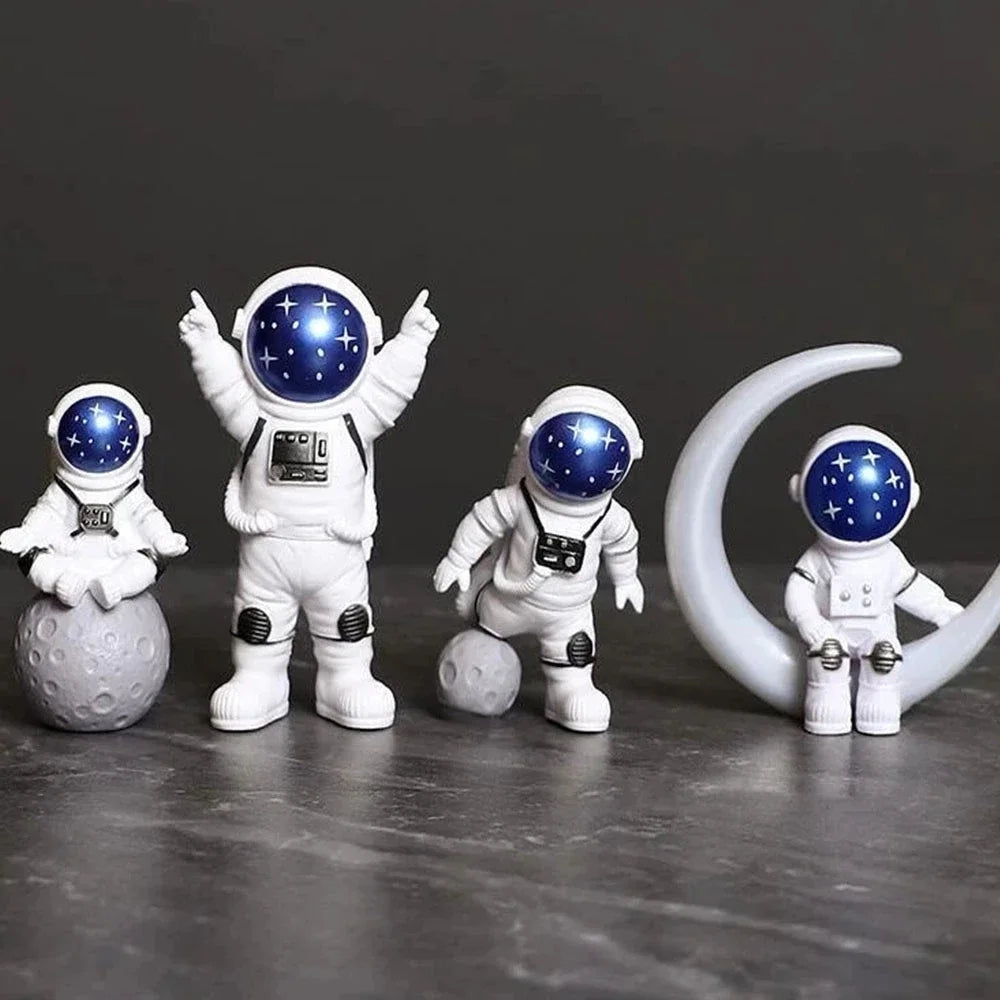 Astronaut Figure Statue Set - Explore Ethereal