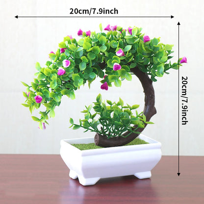 Artificial Plastic Plants Bonsai - Explore Ethereal