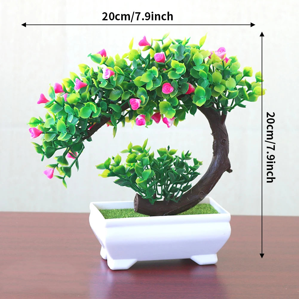 Artificial Plastic Plants Bonsai - Explore Ethereal