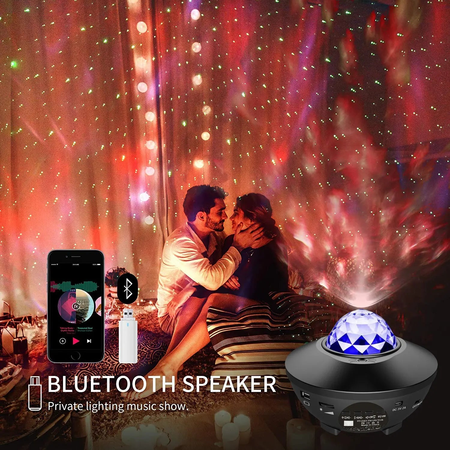 Starry Projector Galaxy Night Light - Explore Ethereal