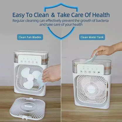 ArcticBreeze™ 3-in-1 LED Ambient Cooling Humidifier