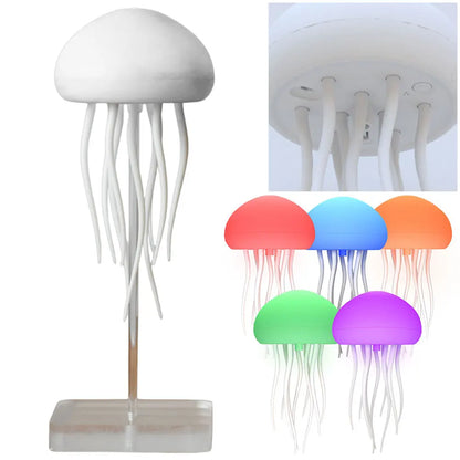 Creative Jellyfish Desk Lamp Type-C Charging - Explore Ethereal