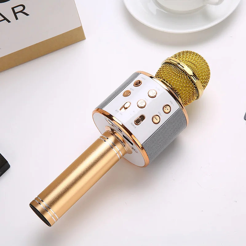 Wireless Karaoke Microphone USB Speaker Microphone - Explore Ethereal