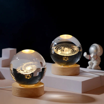 Crystal Ball Table Lamp - Explore Ethereal