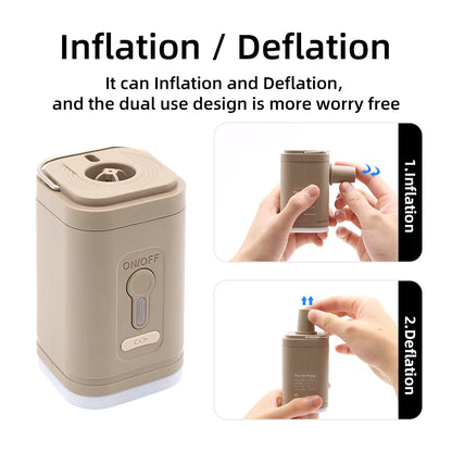 Portable Wireless Electric Air Pump Inflator/Deflator - Explore Ethereal