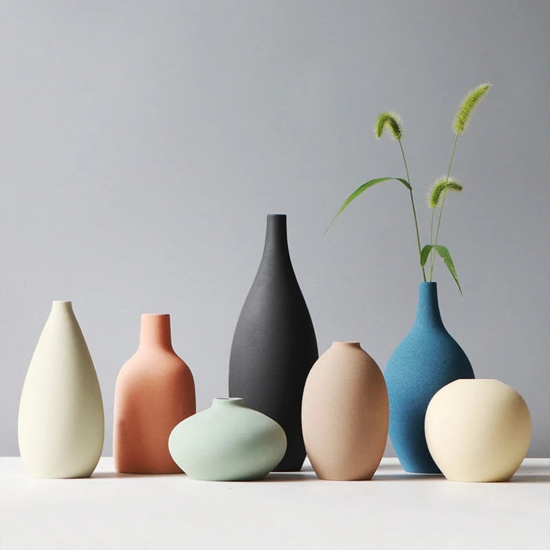 Matte Ceramic Vase - Explore Ethereal