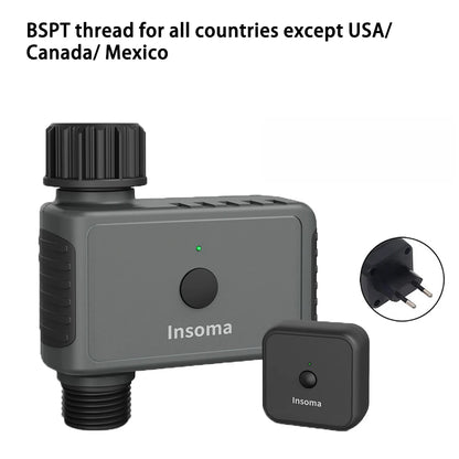 SmartFlow WiFi Water Timer - Remote Control Garden Irrigation System for Smart Home