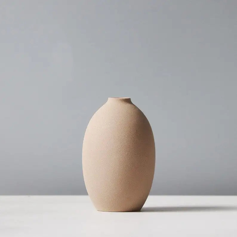 Matte Ceramic Vase - Explore Ethereal