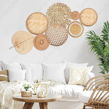 Natural Wall Basket Decor - Explore Ethereal