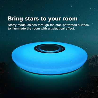 MARPOU Smart Modern Ceiling Lighting RGB Ceiling Lamps with Bluetooth Speaker - Explore Ethereal