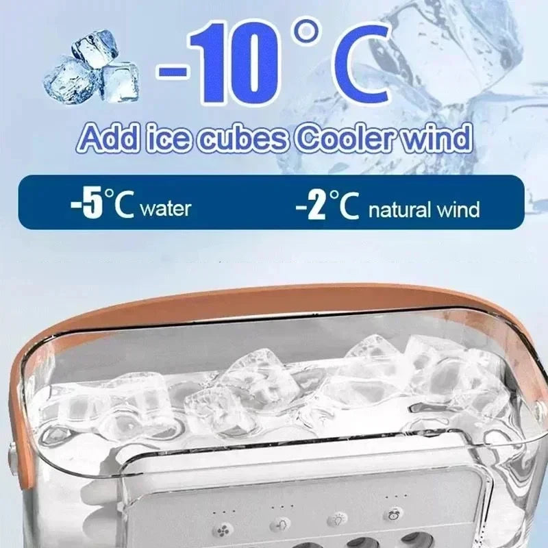 ArcticBreeze™ 3-in-1 LED Ambient Cooling Humidifier