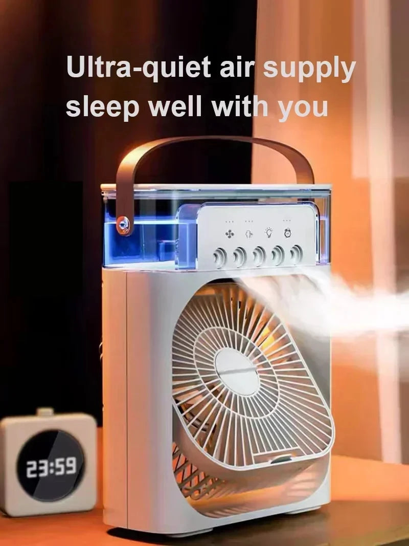 ArcticBreeze™ 3-in-1 LED Ambient Cooling Humidifier