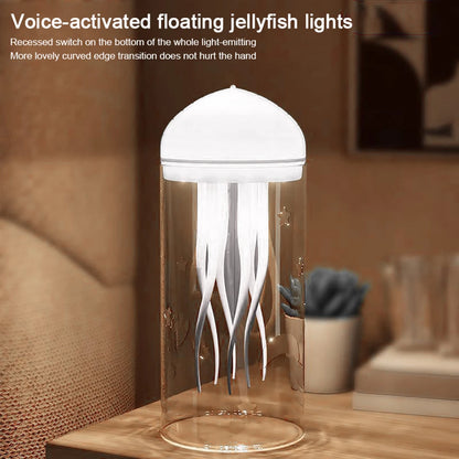 Creative Jellyfish Desk Lamp Type-C Charging - Explore Ethereal