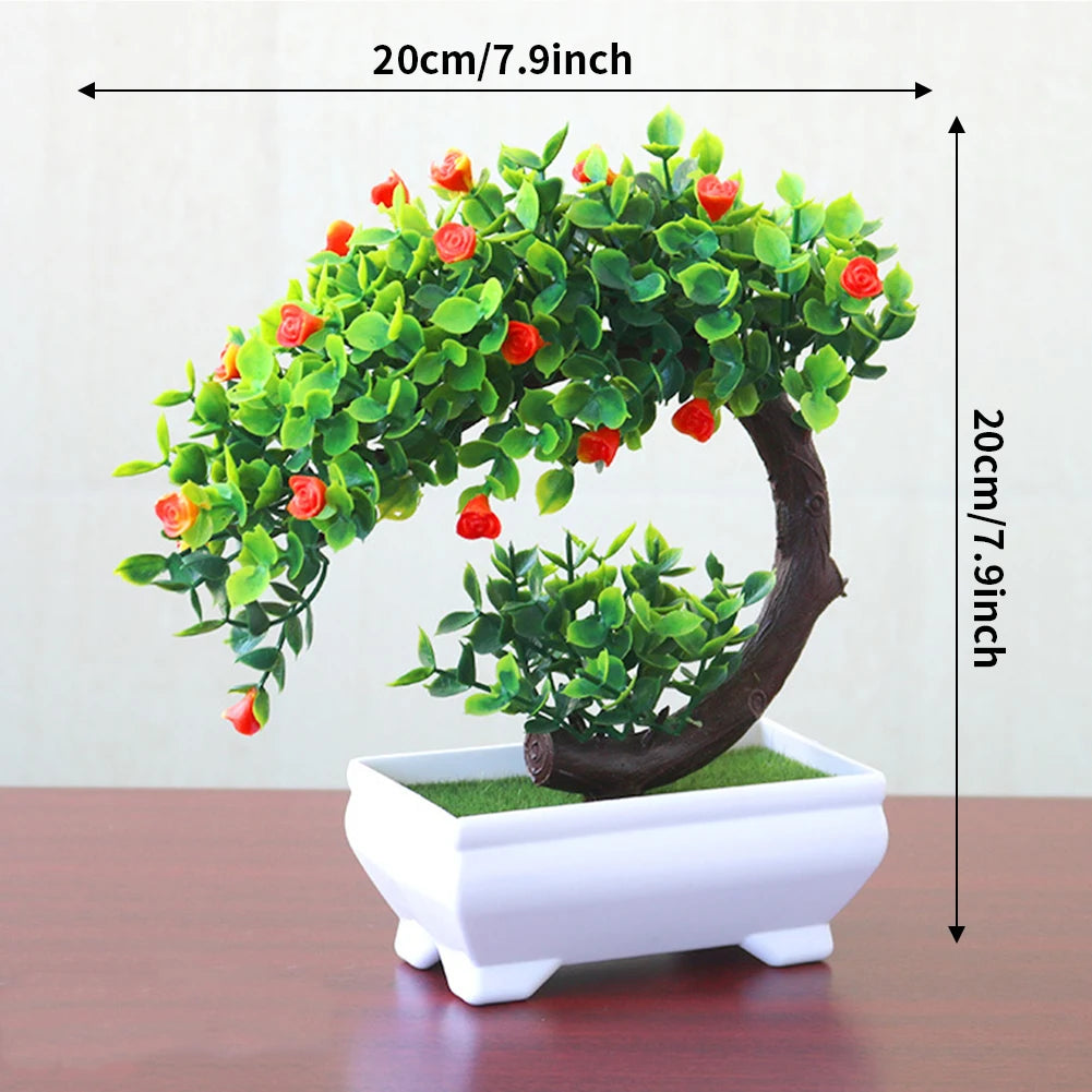 Artificial Plastic Plants Bonsai - Explore Ethereal