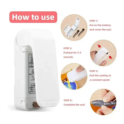 Portable Mini Magnetic Heat Bag Sealer - Explore Ethereal