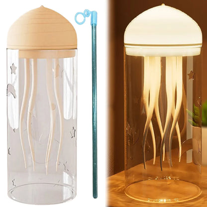 Creative Jellyfish Desk Lamp Type-C Charging - Explore Ethereal