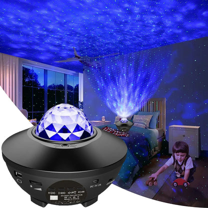 Starry Projector Galaxy Night Light - Explore Ethereal