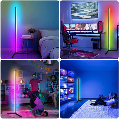 RGB Corner Floor Lamp - Explore Ethereal