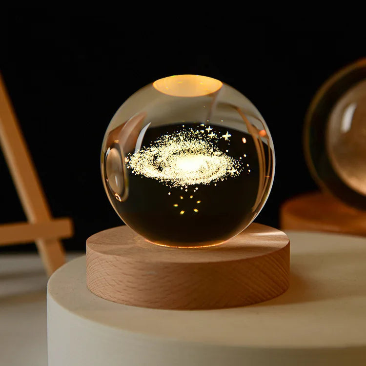 Crystal Ball Table Lamp - Explore Ethereal