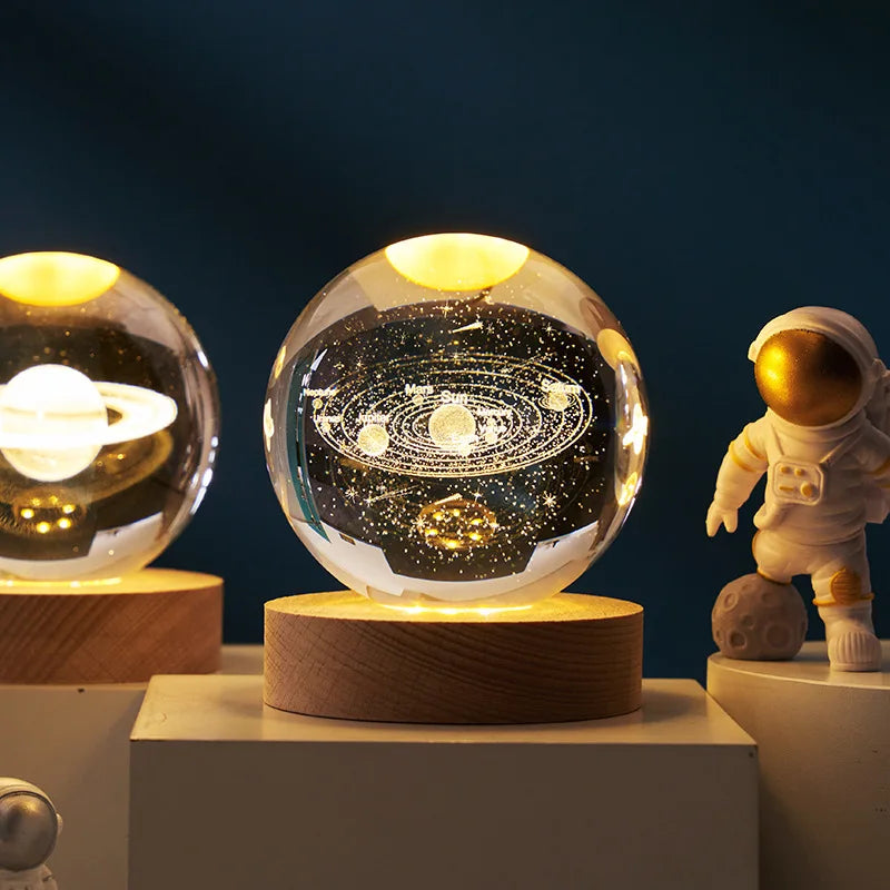 Crystal Ball Table Lamp - Explore Ethereal