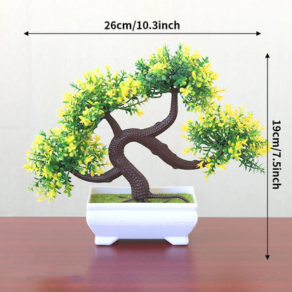 Artificial Plastic Plants Bonsai - Explore Ethereal